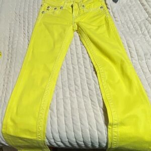 Bright Yellow Jeans
